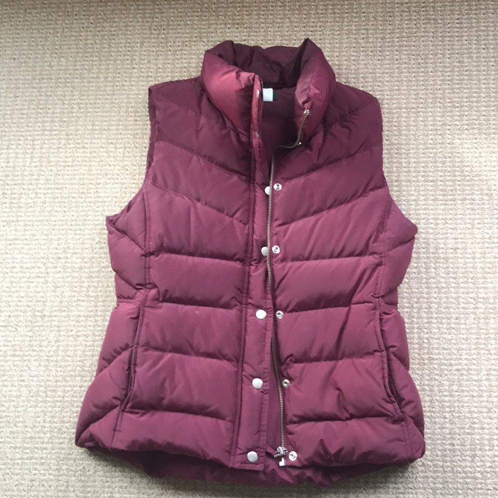 J. Crew Purple Vest